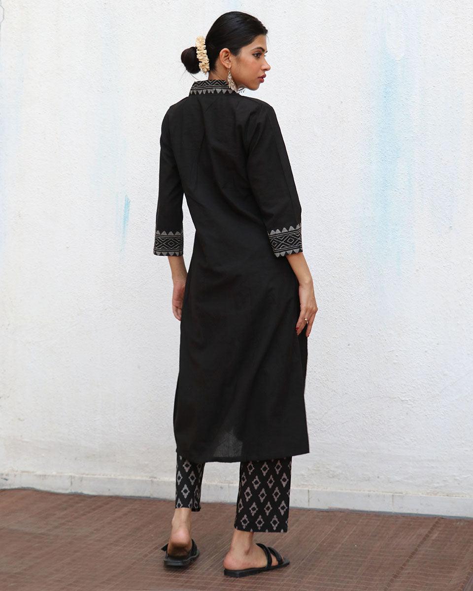 Annalise Blockprinted Cotton Kurta Set - NOMAD - Image 5