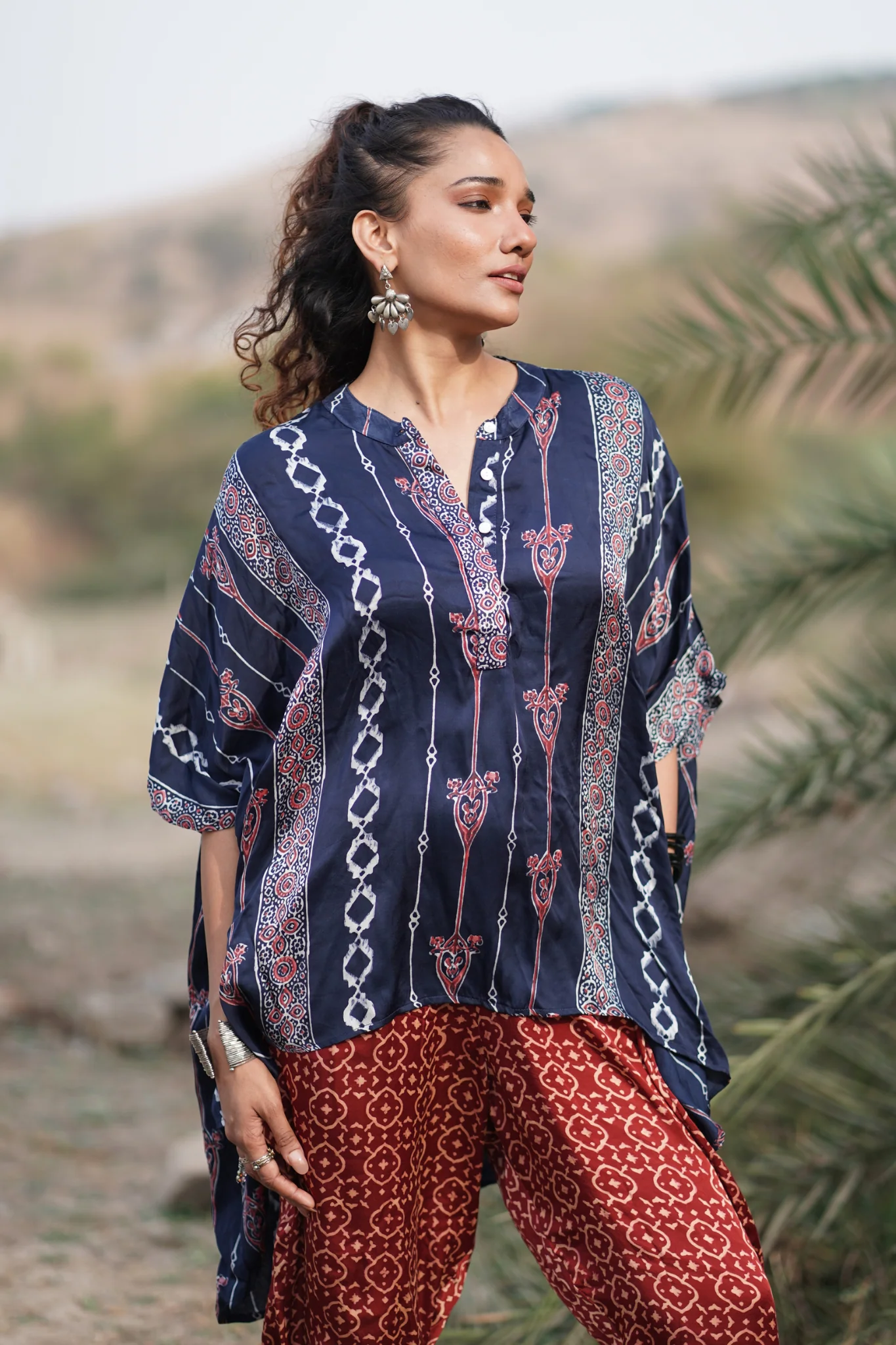 Eulalie Modal Silk Shirt - Image 3
