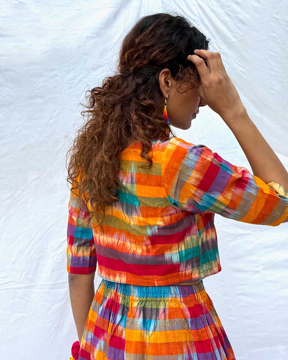 Joltorongo Gamcha Cotton Shirt - GMC - Image 6