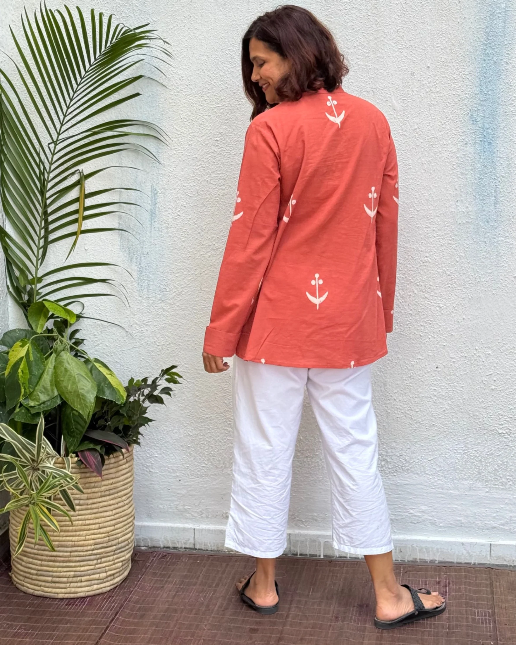 Khushnuma Block Printed Cotton Kurti - Image 11