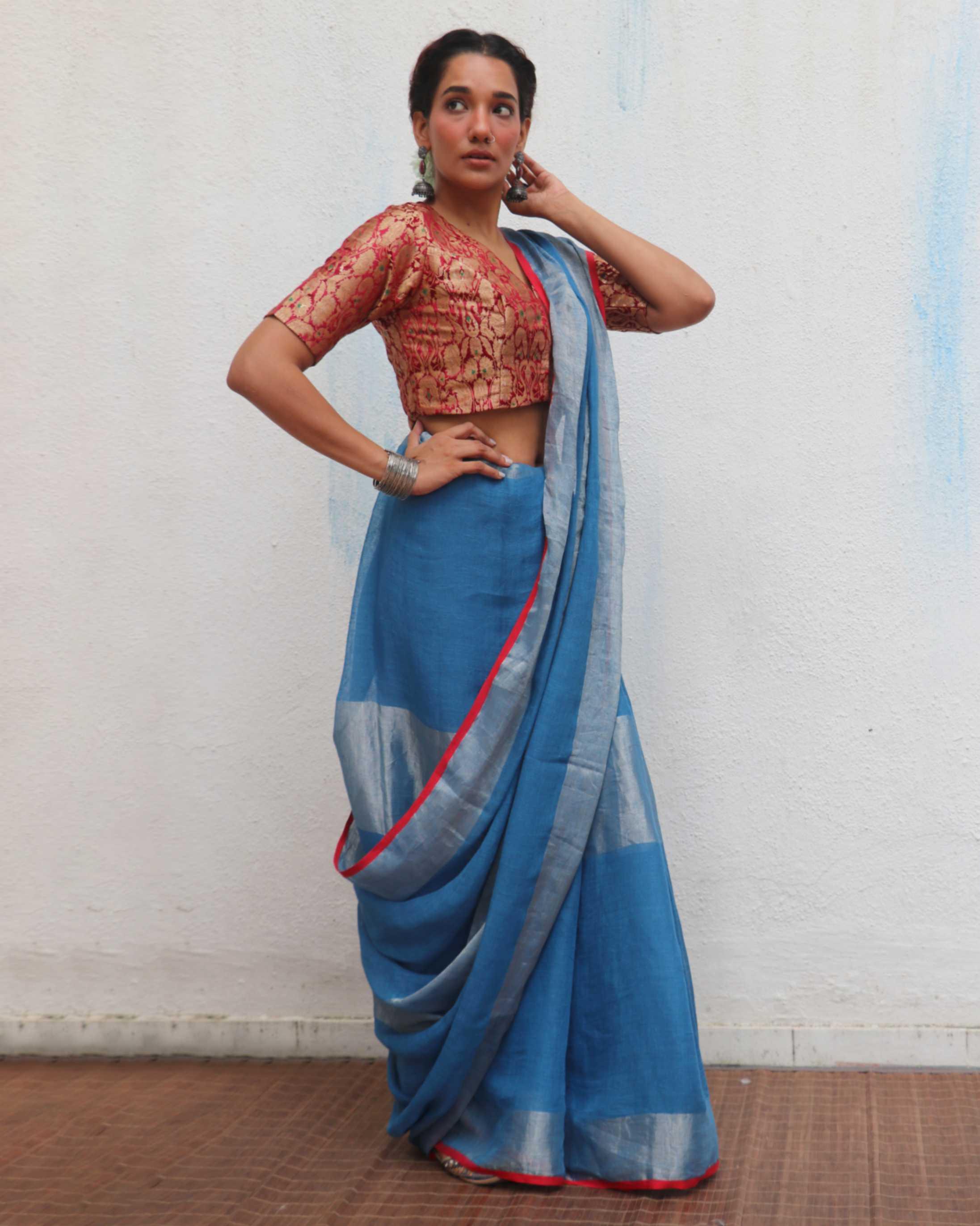 Leher Brocade Blouse - Image 4