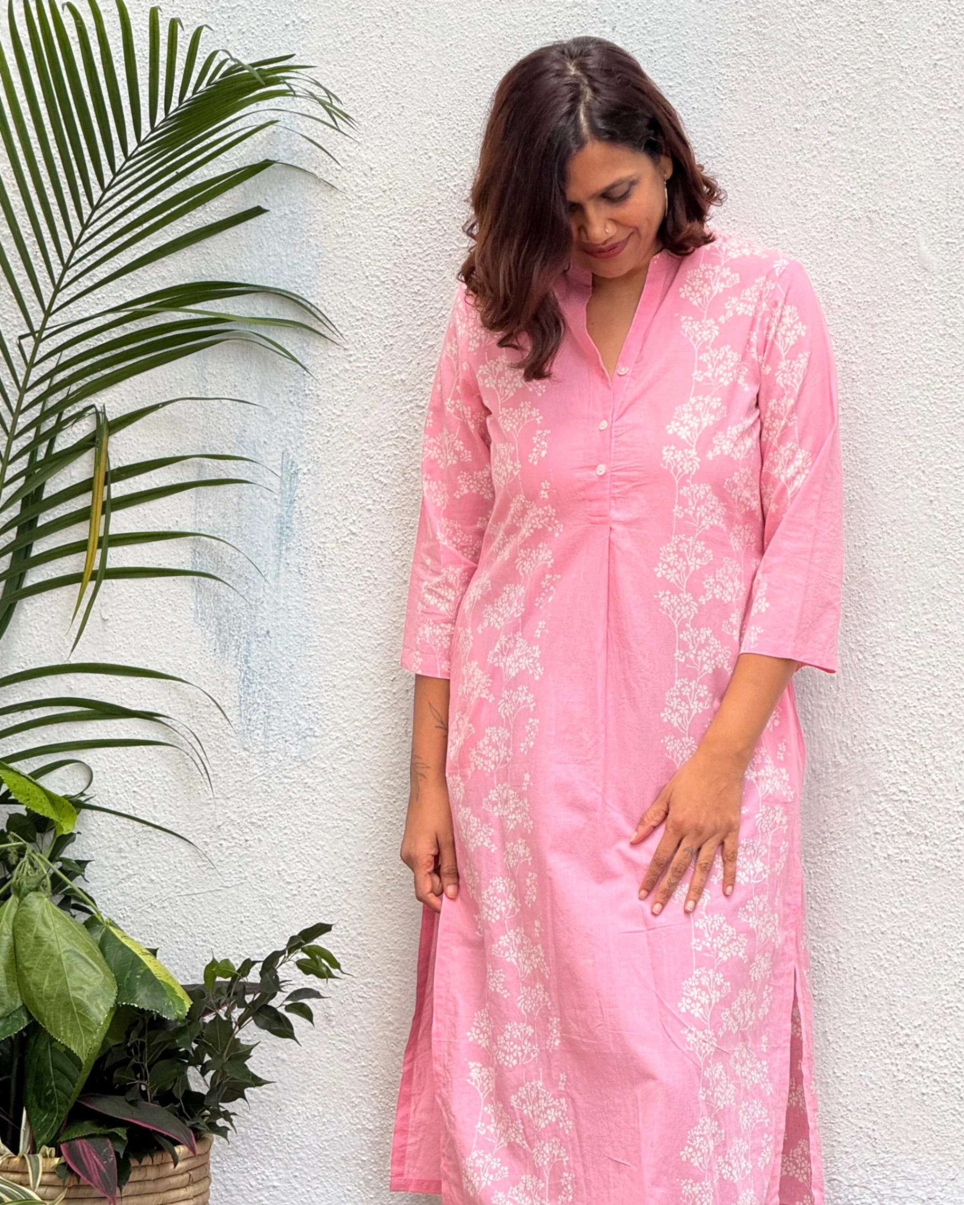 Mannat Block Printed Cotton Kurti - Image 7