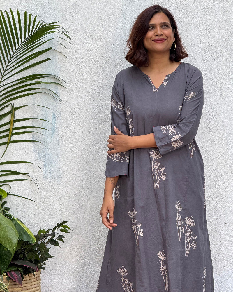 Nayab Block Printed Cotton Kurti - Image 7