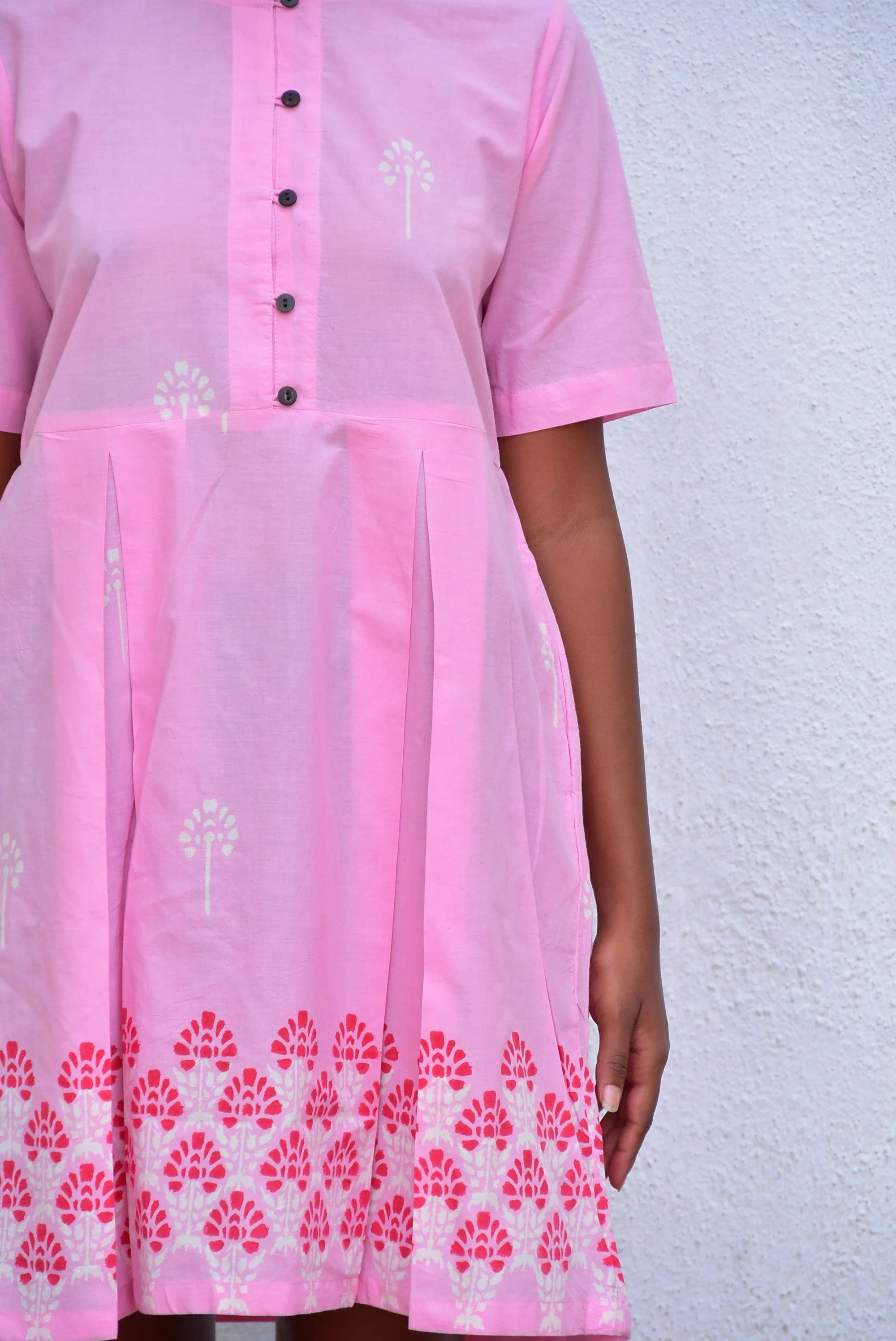 Sadru Bagh Handblockprinted Cotton Dress-Sor - Image 10