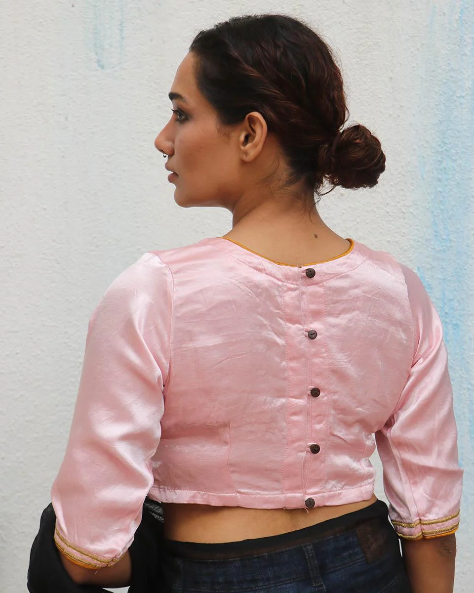 Samaira Mashru Silk Blouse - Image 3