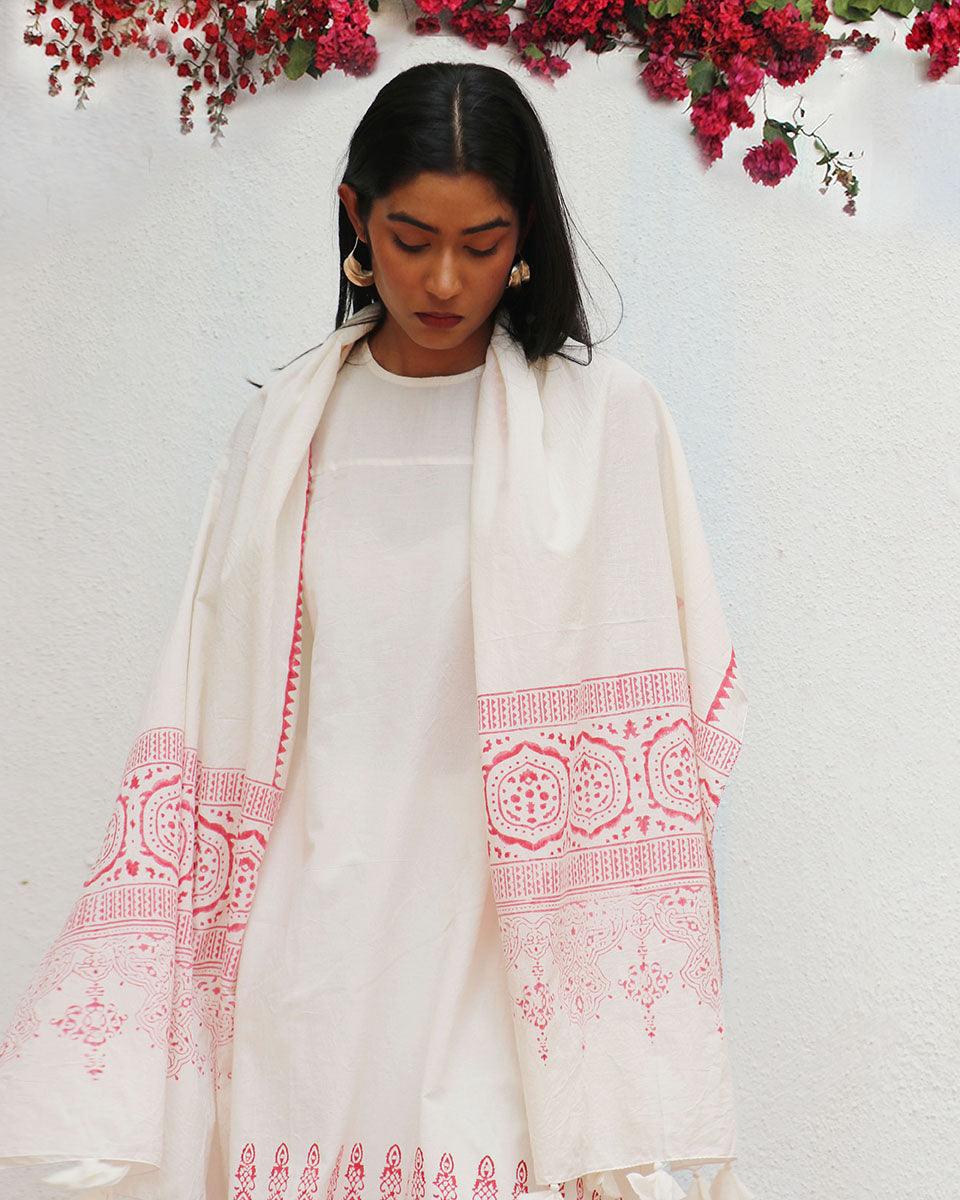 Souline Blockprinted Kurta Set - BGVL - Image 9