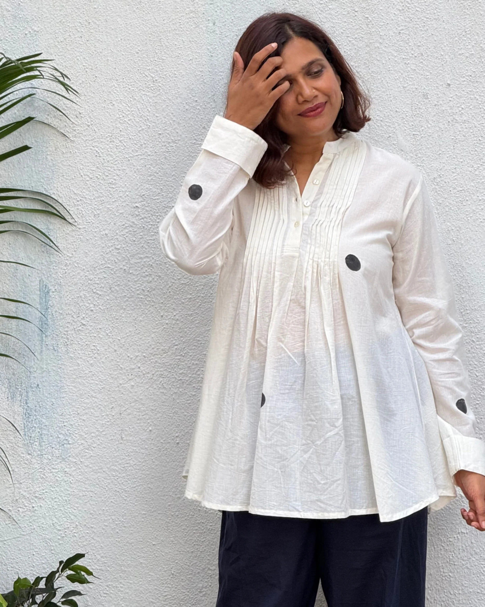 Suchitra Block Printed Cotton Kurti - Image 9